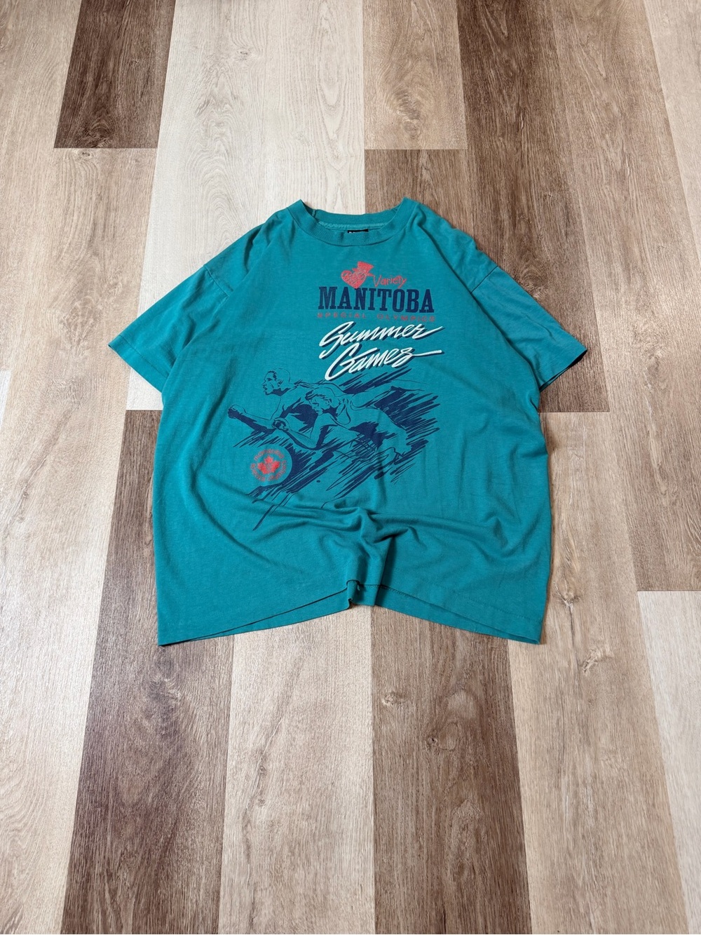 Vintage 90s Manitoba Summer Games Graphic Tee